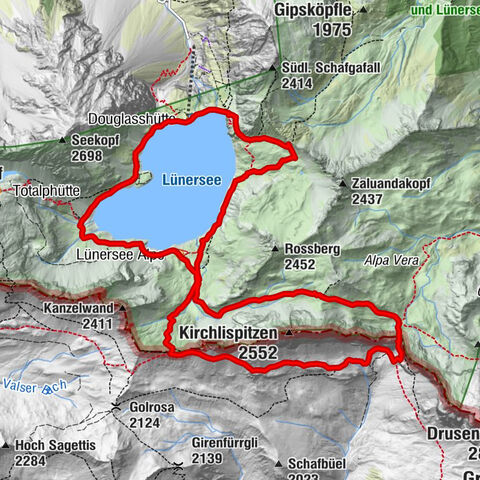 Around the Kirchlispitzen (2,552 m)