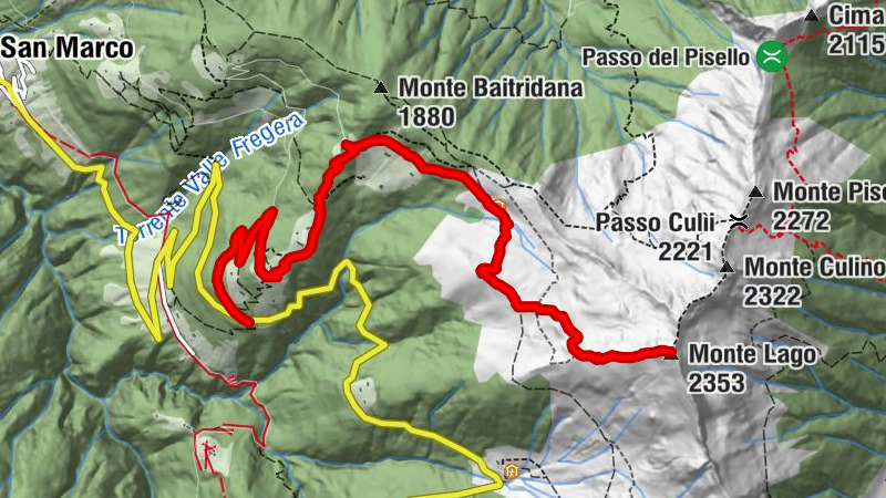 Alpe Piazza and Monte Lago in the heart of the Valtellina Orobie