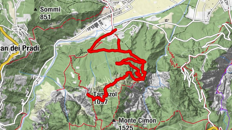 Caldonazzo Monte Tamazol