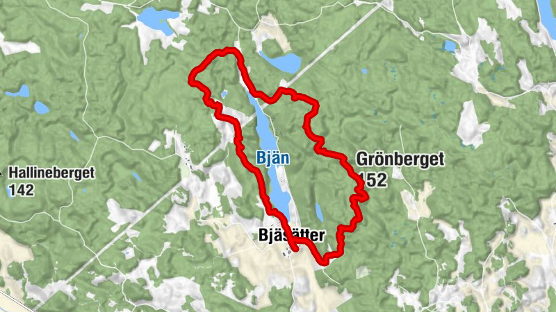 Leuke tocht vanuit Bjäsätter