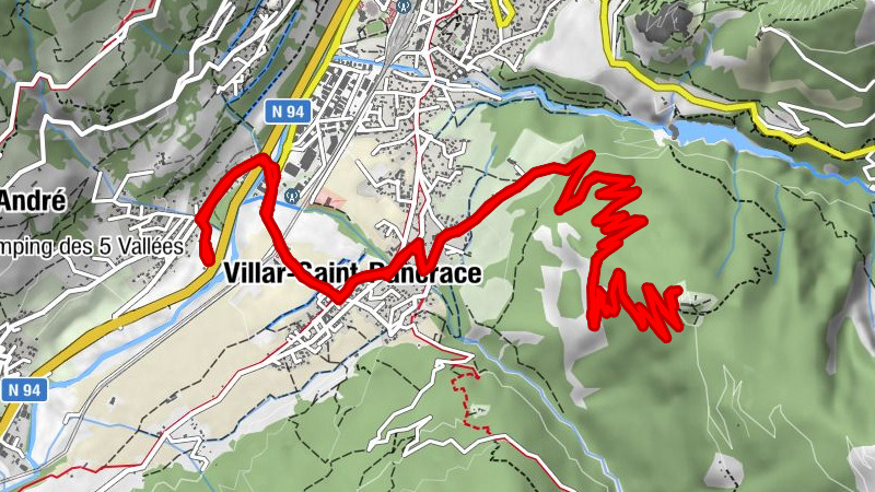 Fort Croix de la Bretagne 2.000m von Briancon