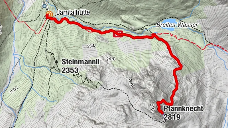 Via ferrata Pfannknecht
