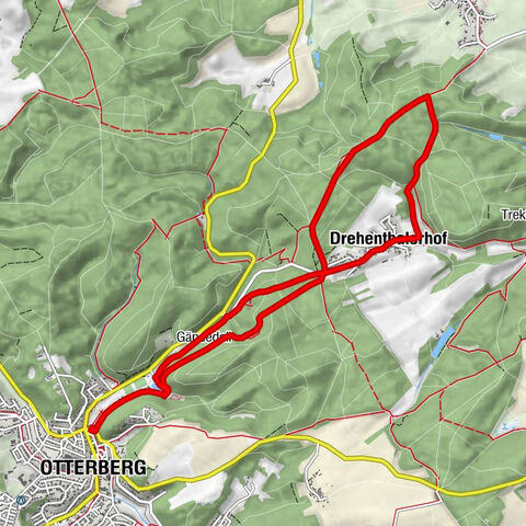 Otterberg - circular hiking trail 3 - Wallonen circular hiking trail