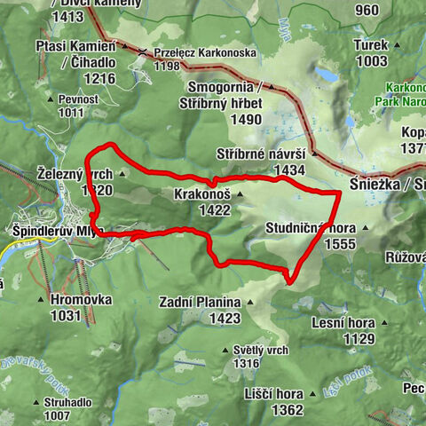 Wanderung um den Lucni Hora