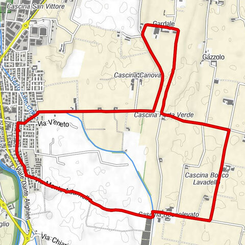 Cascine e campagne di Palazzolo e Pontoglio, Lombardia/Italia