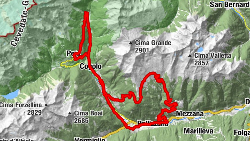 Pellizzano Malga Campo Pejo