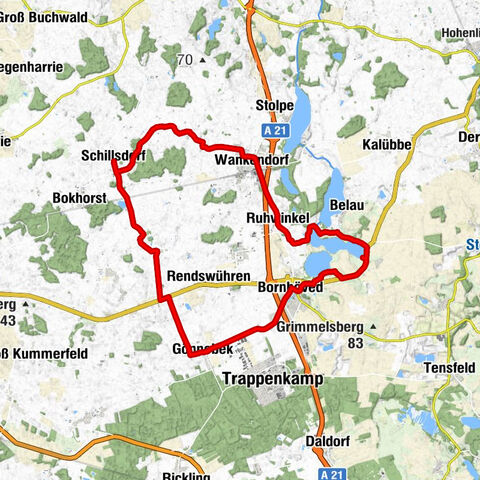 Alternative  Radtour Tanzverein