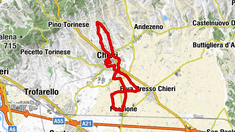 Cycloexcursion ride around Chieri (TO)