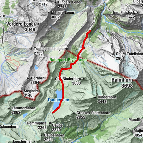 Kandersteg nach Leukerbad
