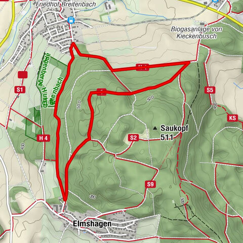 Panoramarunde (Schauenburg-Breitenbach, Naturpark-Rundweg 1)