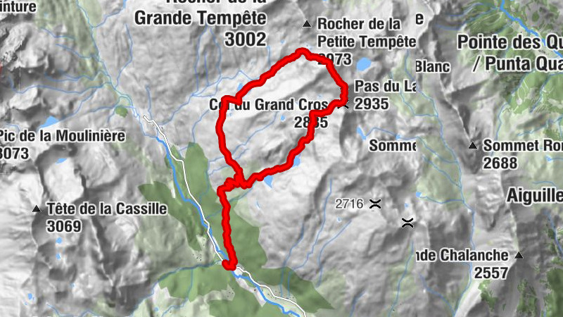 Pic du lac Blanc 2980m