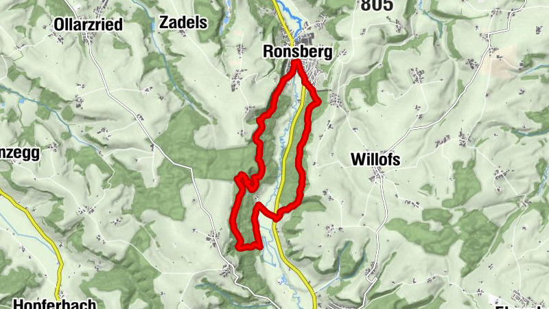 Teufelsküche im östlichen Günztal