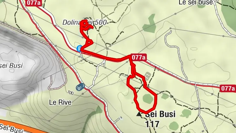 Open-Air Museum of the XV Bersaglieri Dolina and Monte Sei Busi