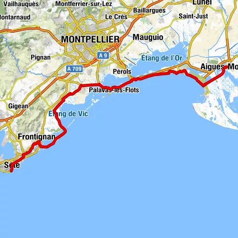 VIARHÔNA FROM AIGUES-MORTES TO SÈTE