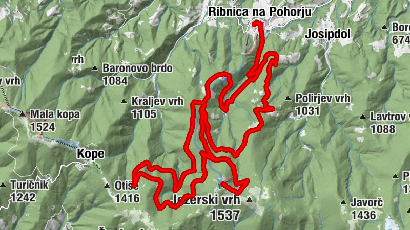 E-BIKE Black Peak: Ruševec