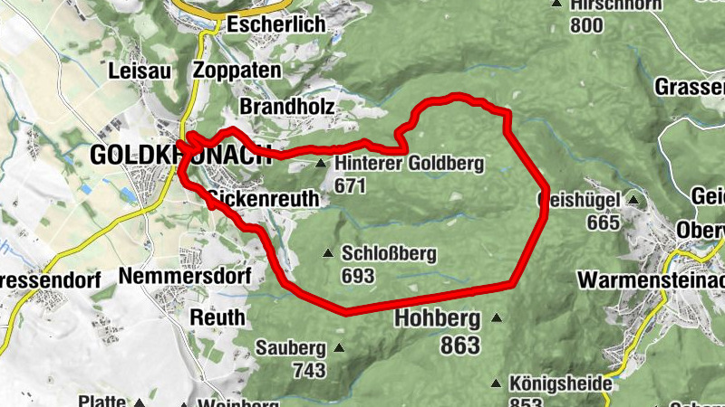 Goldkronach, Bayern/Deutschland