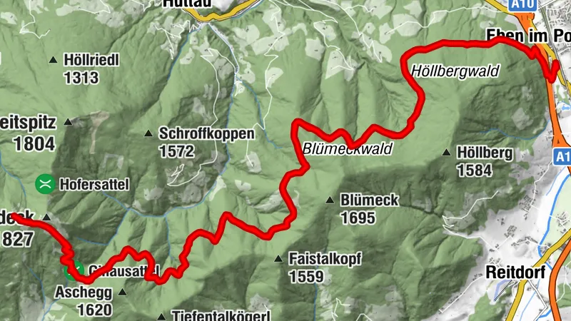 Day hike to Hochgründeck