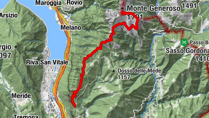 S. Nicolao - Bellavista - Monte Generoso 
