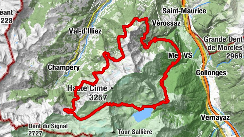 Tour des Dents du Midi