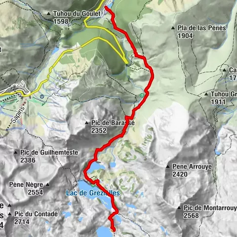 Lac et refuge de Campana