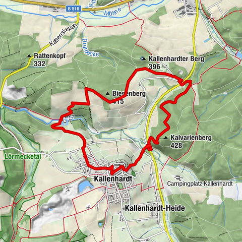 Die „Schloss-Route“ in und um Kallenhardt