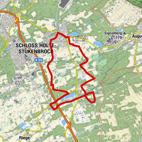 SHS 3: Senne-Safari, Stalag und Stukenbrock | lokaler Radrundweg SHS