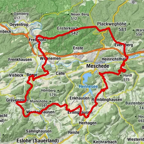 Mescheder Höhenwanderweg (M)