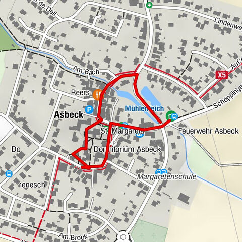 Kleiner Spazierundgang | Ortskern Asbeck