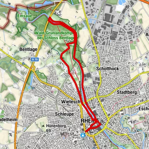 "Stadt, Land, Fluss" in Rheine - Hermannshöhen Tourentipp 01