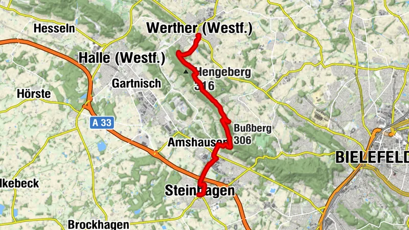 Weg für Genießer - Etappe Steinhagen-Werther