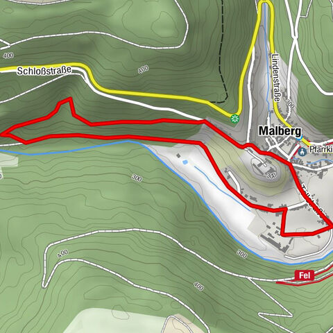 Bitburger LandGang - Schlossroute - Rundweg um Malberg