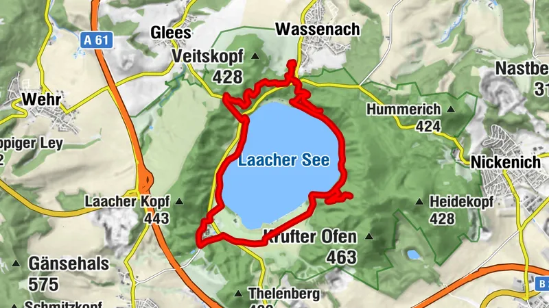 Laacher Rundweg - Geopfad-Route L