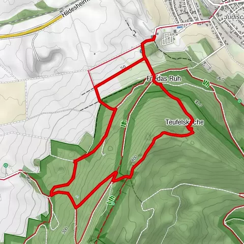 Naturpark-Wanderweg Götterpfad (CO 2) / 5,3 km