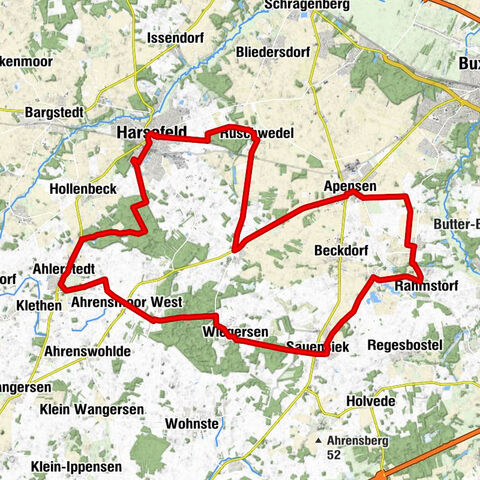 Waldroute: Altes Land am Elbstrom Radtour