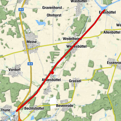 Kanalradweg Mittellandkanal