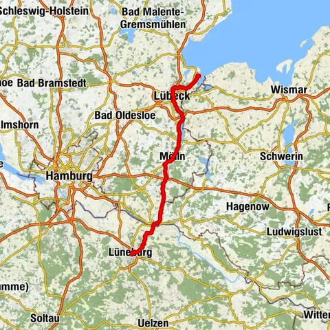 Radfernweg Alte Salzstraße