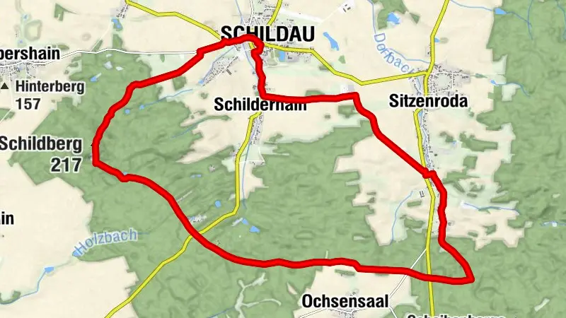 Rundwanderung von Schildau zum Schildberg