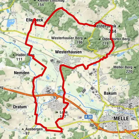 M6 - Rundweg Oldendorf / Gesmold