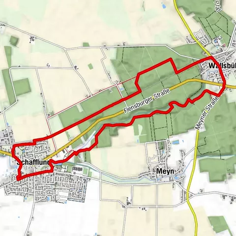 Das Urstromtal der Wallsbek