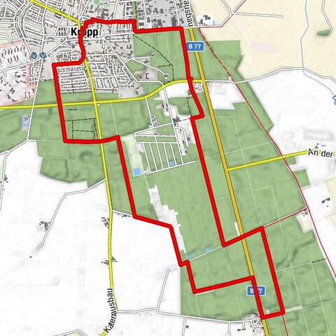 Wanderung durch Kropp