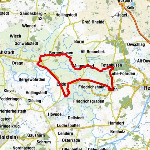 Kleeblatt-Routen: 3-Flüsse-Route