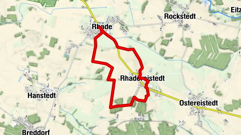 ORTSWEG Rund um Rhadereistedt