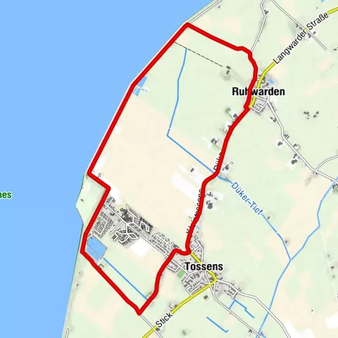 TOUR 01 -  Kleiner Rundweg um Tossens