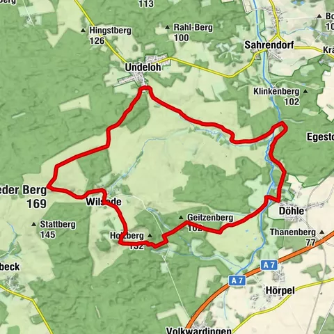 Wanderweg: Heideschleife Radenbachtal
