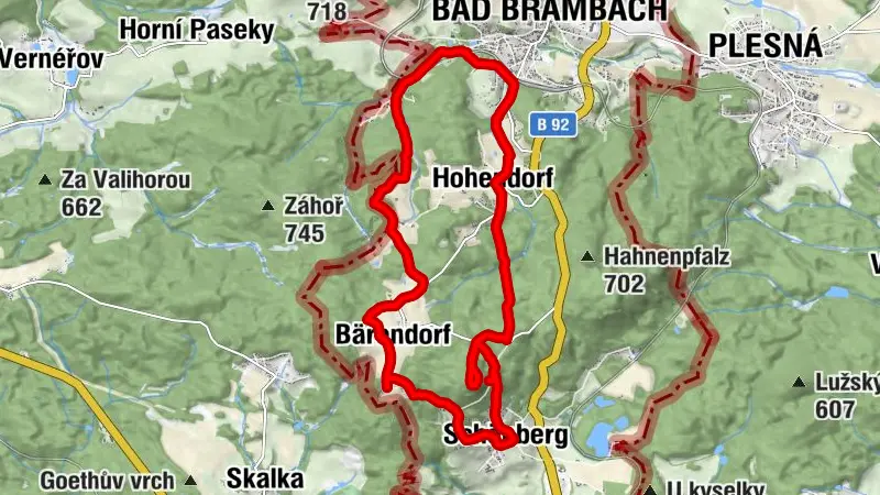 Kapellenbergrunde - Bergläufe