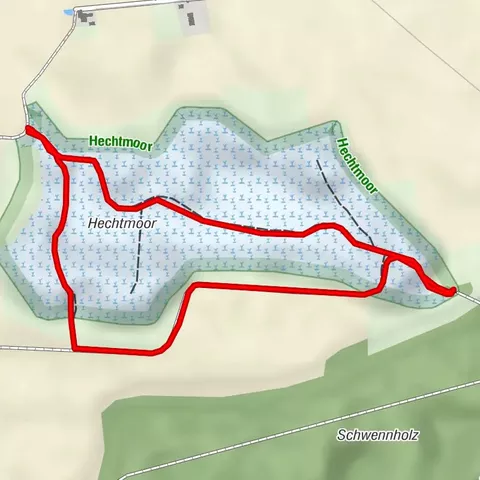 Das Hechtmoor in Mittelangeln