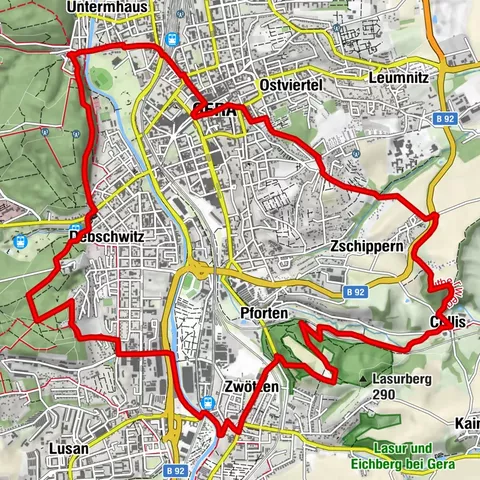 Lutherrundweg "Katharina-Spange"