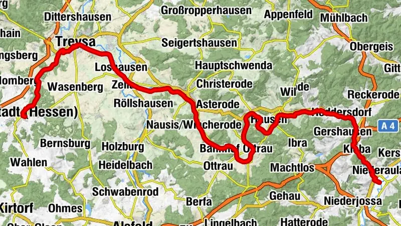 Bahnradweg Rotkäppchenland