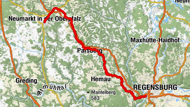 Schwarze Laber Rad-Wander-Weg 