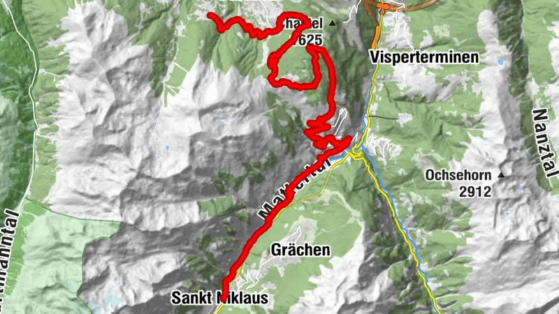 Valais Alpine Bike 3. Unterbäch-Grächen